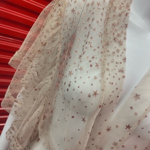 Sheer Star-Patterned Robe - Picture 3 of 9